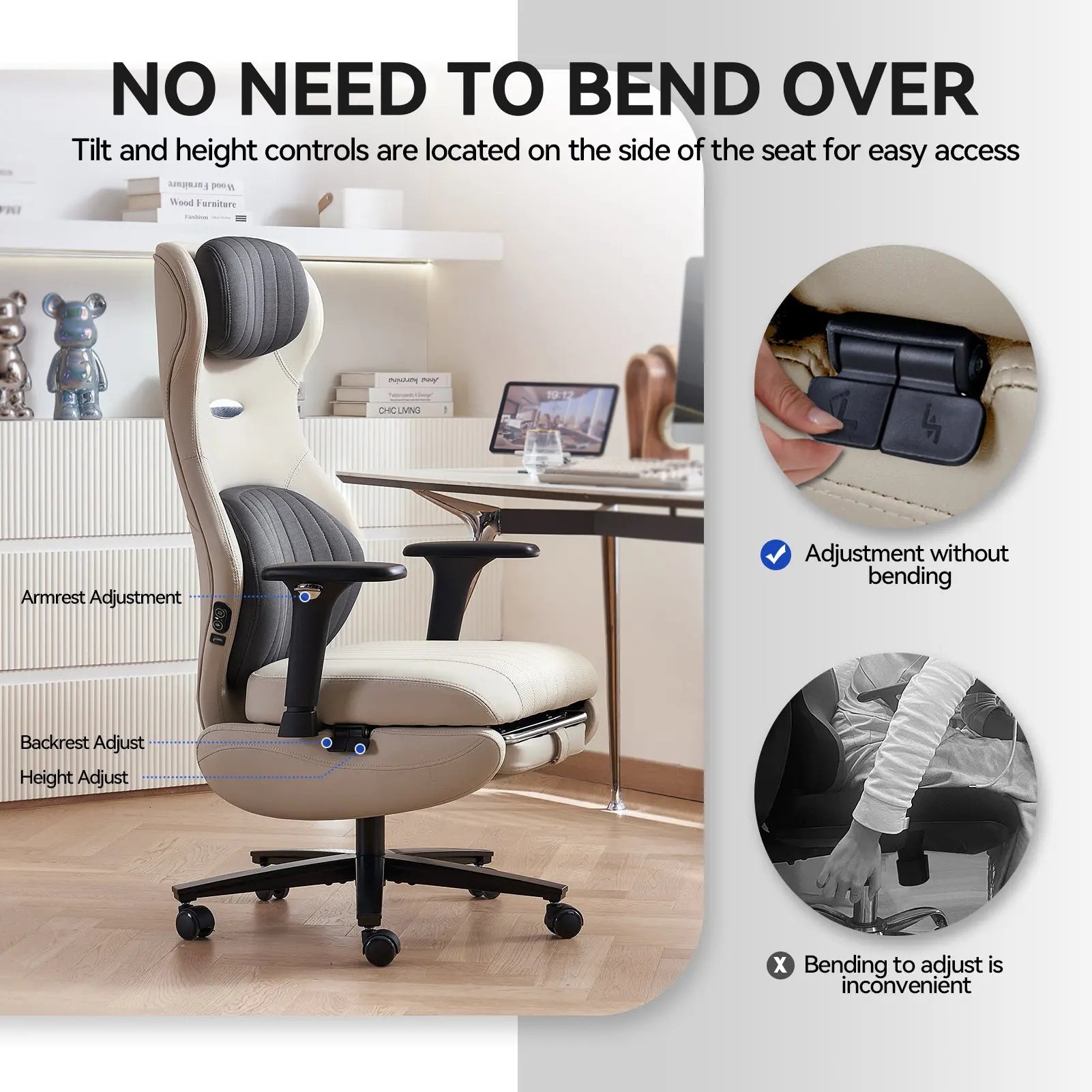 EMIAH GT100 Ergonomic Gaming Chair with Lumbar Support - EMIAH Store