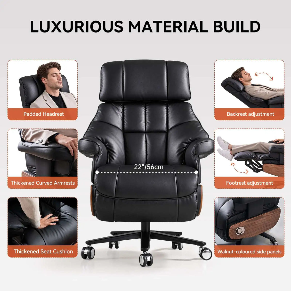EMIAH S9 Electric Executive Office Chair