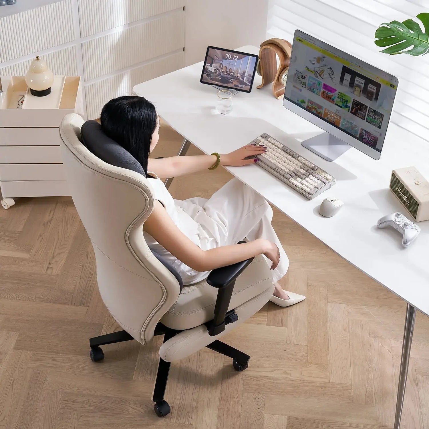 EMIAH GT100 Ergonomic Gaming Chair with Lumbar Support - EMIAH Store 