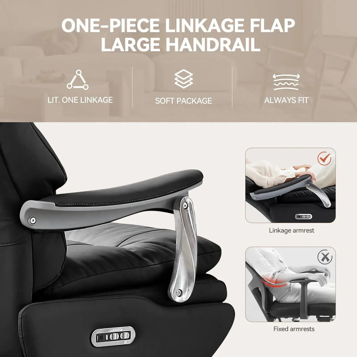 EMIAH MT031 Smart Ergonomic Executive Electric Office Chair - EMIAH Store 