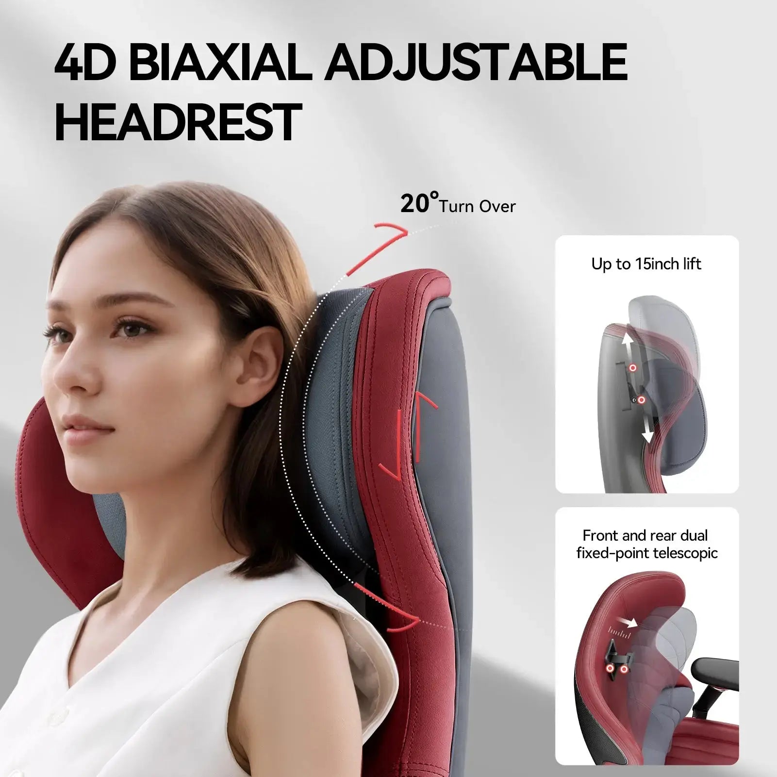 EMIAH GT100 Ergonomic Gaming Chair with Lumbar Support - EMIAH Store 