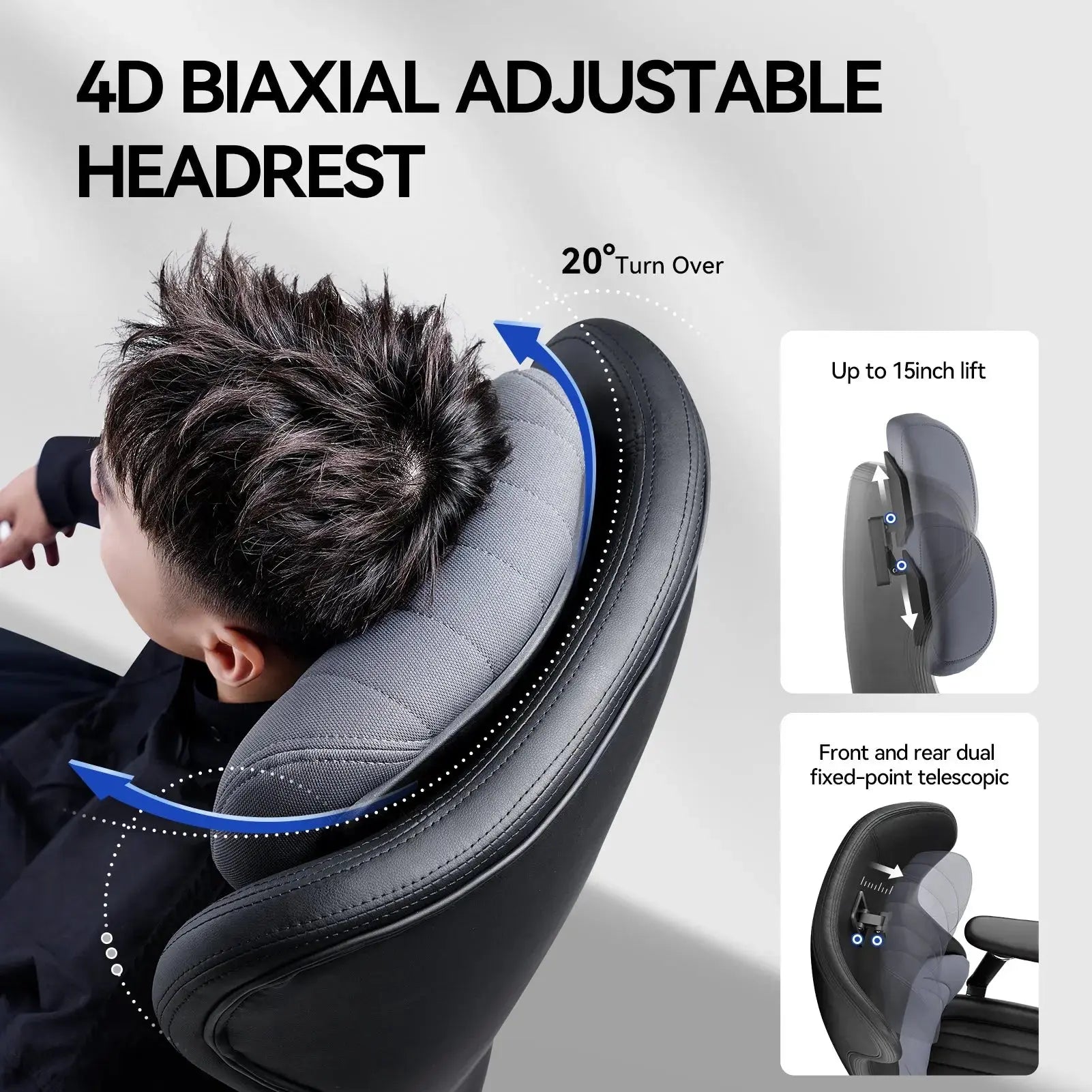 EMIAH GT100 Ergonomic Gaming Chair with Lumbar Support - EMIAH Store 