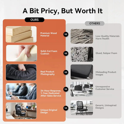 EMIAH C586 Ergonomic Ultra-Comfortable Office Chair with Foot Rest - EMIAH Store 